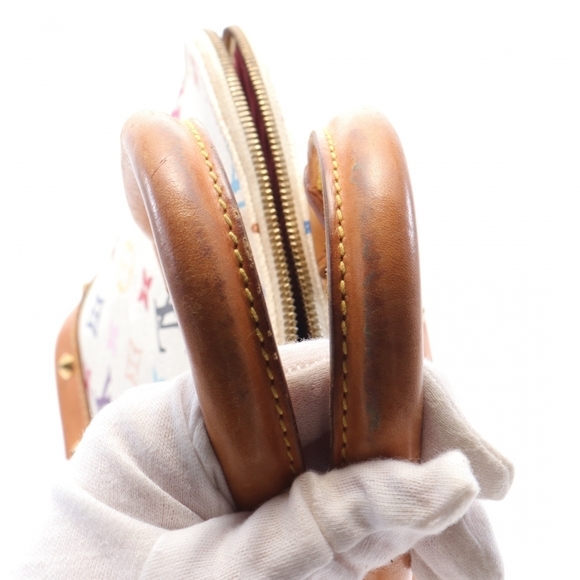 Louis Vuitton Alma Monogram Multicolor Bron White - Picture 6 of 8